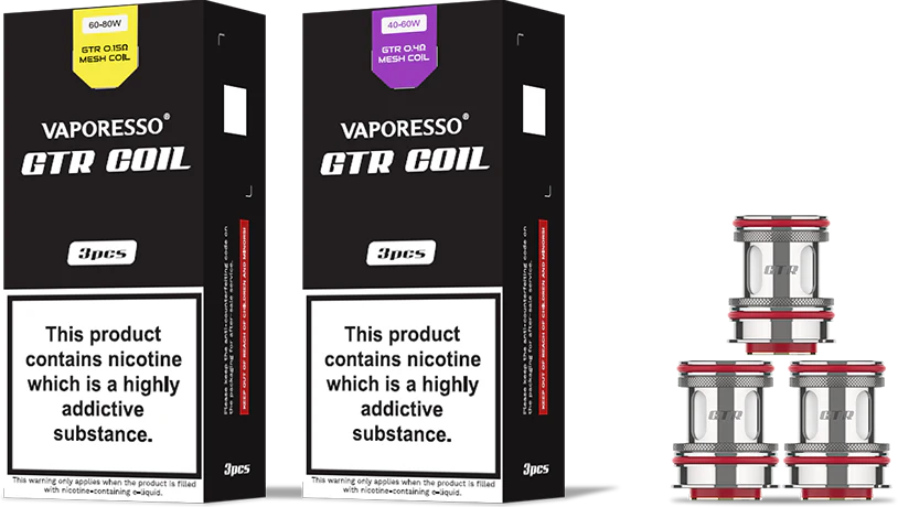 GTR Replacement Coils 0.15/0.4 Ohms (3 Pcs)