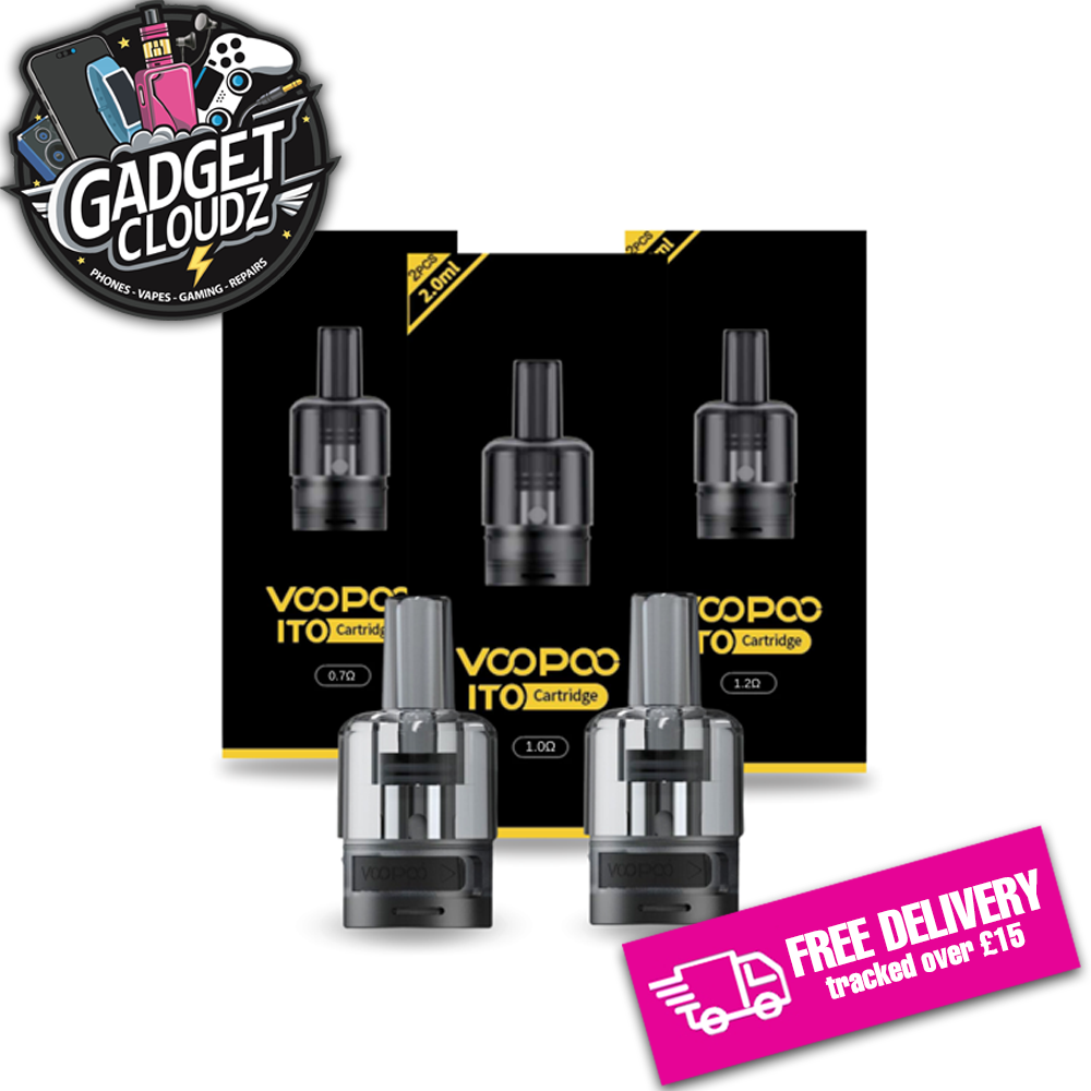 Voopoo ITO Replacement Pod Cartridges 2ml Pack of 2