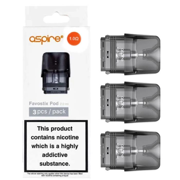 FAVOSTIX Replacement Pod Cartridges 2ml/3ml XL Pack of 3