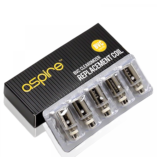 Aspire BVC Coil 5 pack K1 K2 ET CE5 Spryte