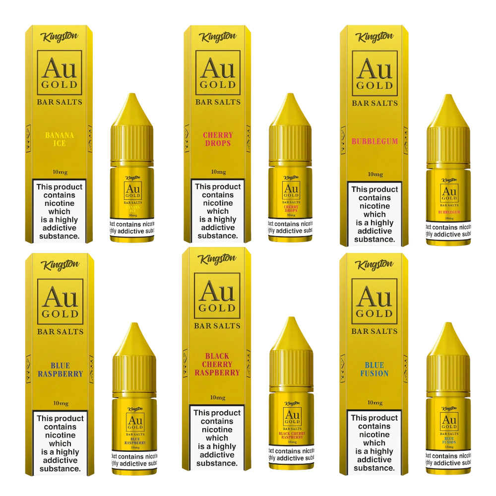 Kingston Au Gold Bar Salts 10ml