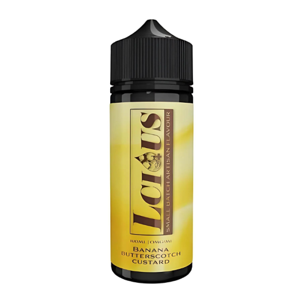 Banana Butterscotch Custard 100ml Shortfill By Lcious