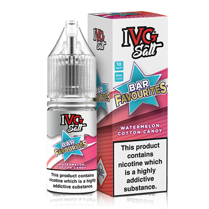 Watermelon Cotton Candy By IVG Bar Favourites 10ml