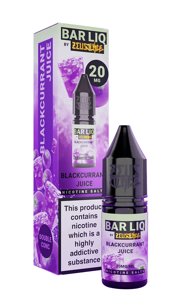 Blackcurrant Juice by Zeus Juice Bar Liq 10ml