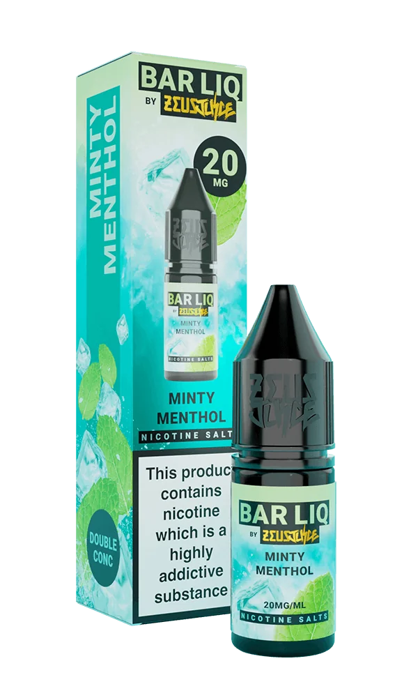 Minty Menthol by Zeus Juice Bar Liq 10ml