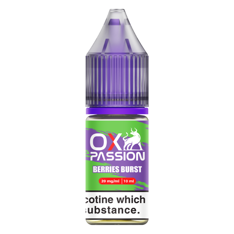 Berries Burst 10ml Nic Salt By Ox Passion