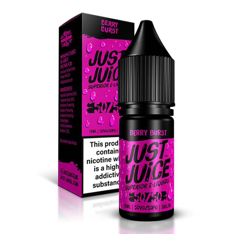 Berry Burst 50/50 By Just Juice 10ml