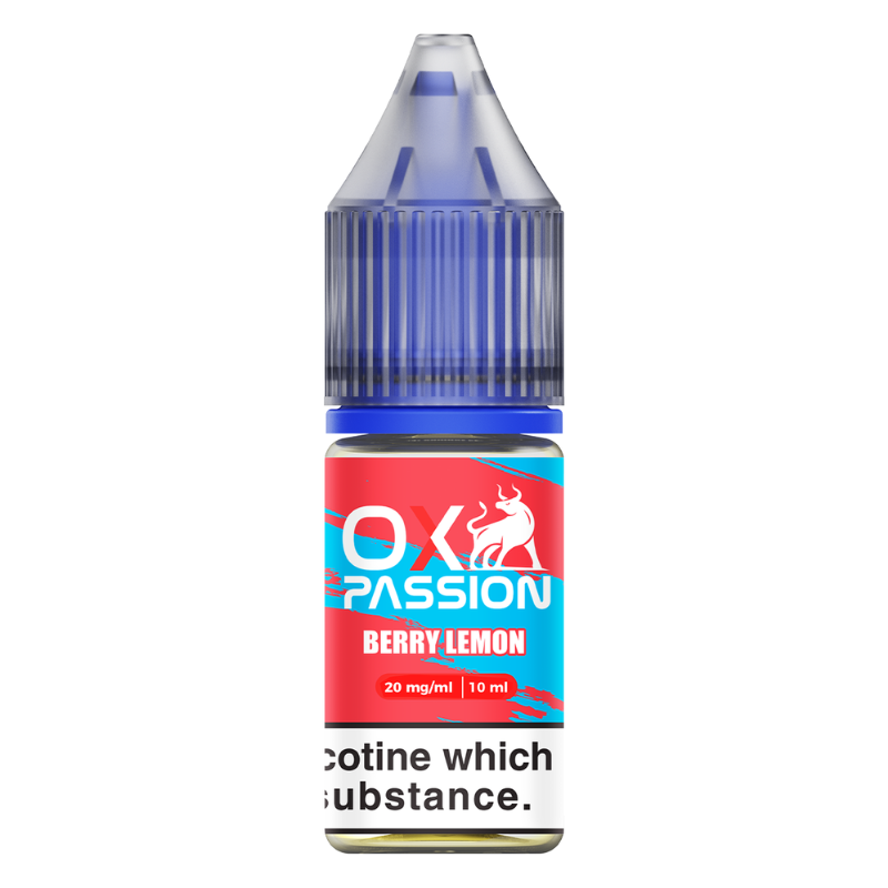 Berry Lemon 10ml Nic Salt By Ox Passion