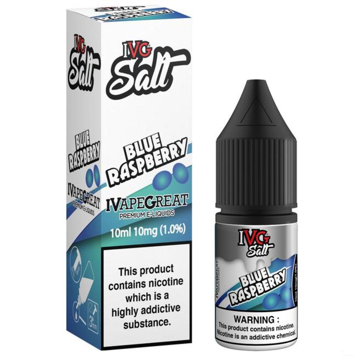 Blue Raspberry by IVG Salt