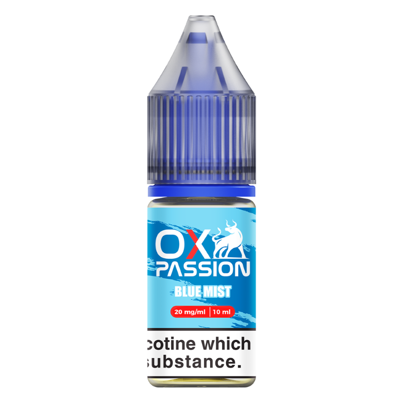 Blue Mist 10ml Nic Salt By Ox Passion