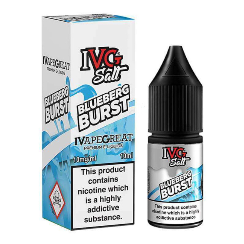 Blueberg Burst 10ml By IVG Salt