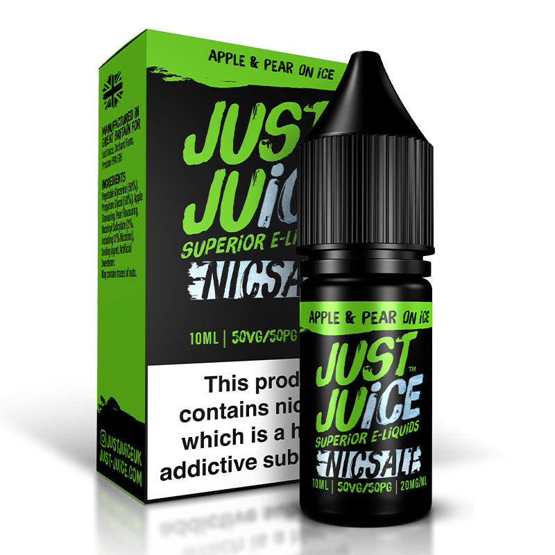 Apple And Pear On Ice By Just Juice Salt 10ml