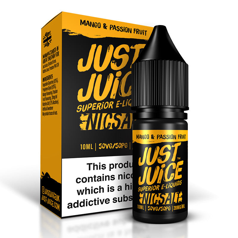 Mango And Passion Fruit By Just Juice Salt 10ml