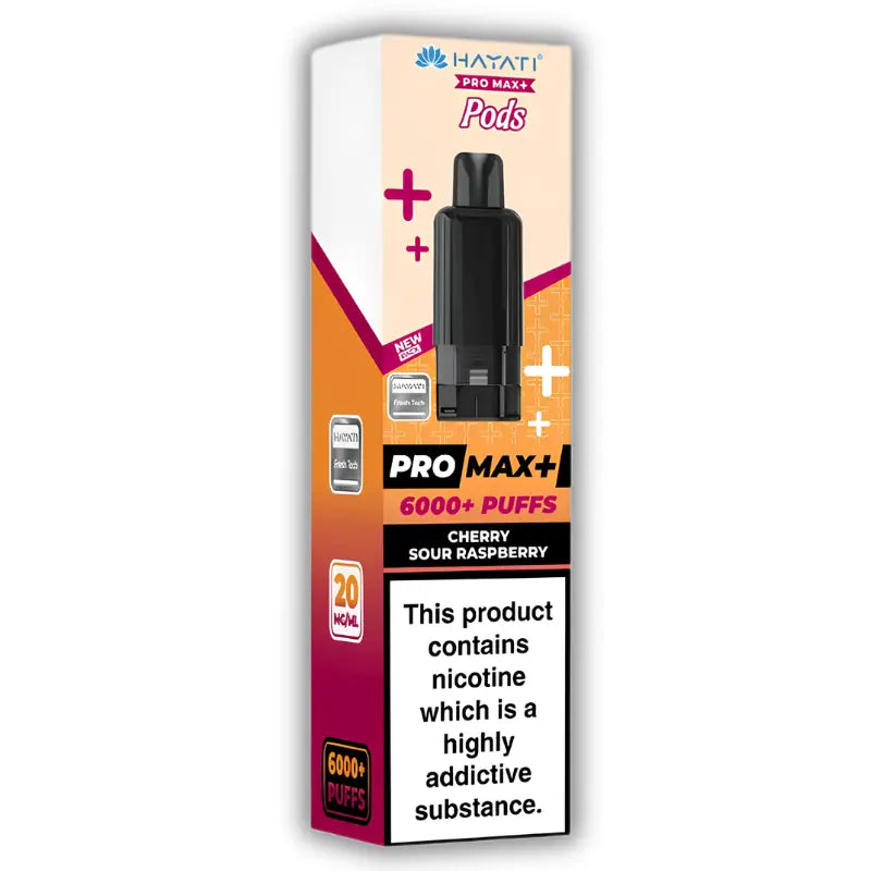 Hayati Pro Max Plus 6000 Pre-Filled Pods