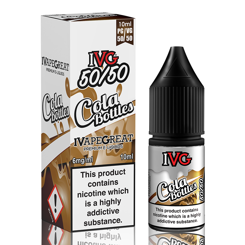 Cola Bottles 50/50 By IVG 10ml