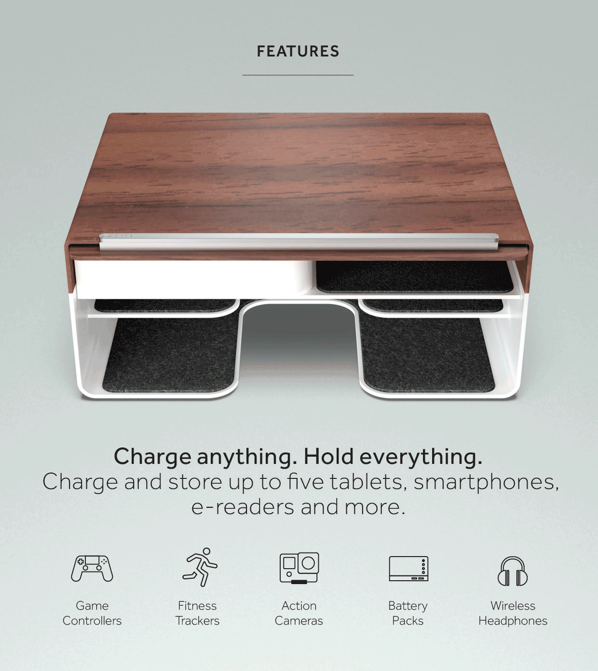 COVE PowerDock 5 Port Charging Station by Griffin