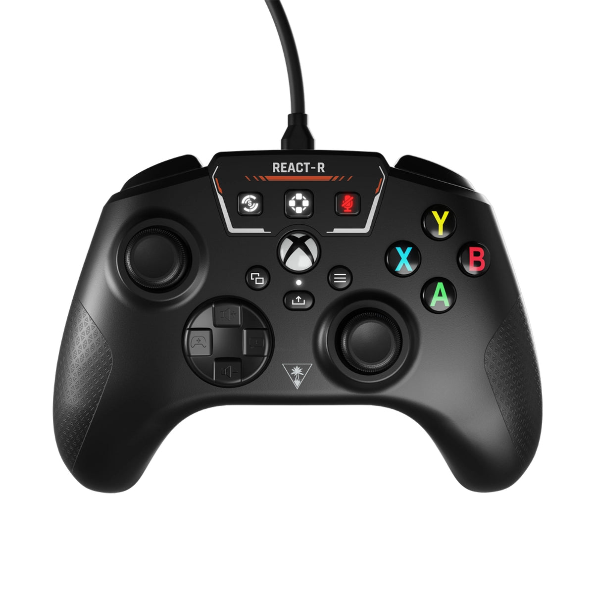 Turtle Beach React-R, Gamepad, PC, Xbox One, Xbox Series S, Xbox Series X, D-pad, Menu button, Share button, View button, Analogue / Digital, Wired, USB 4