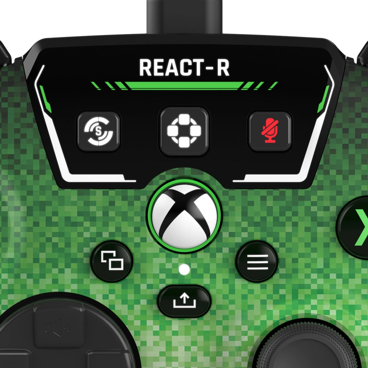 Turtle Beach React-R, Gamepad, PC, Xbox One, Xbox Series S, Xbox Series X, D-pad, Menu button, Share button, View button, Analogue / Digital, Wired, USB 2