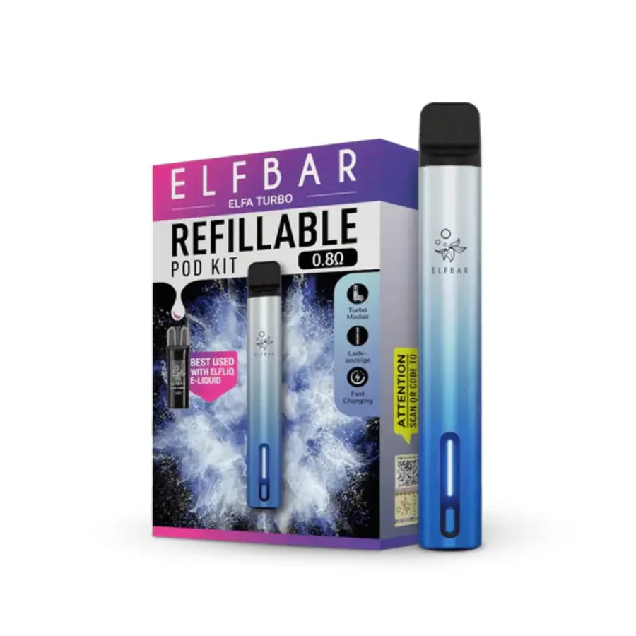 ElfBar ELFA Turbo Refillable Pod Vape Kit