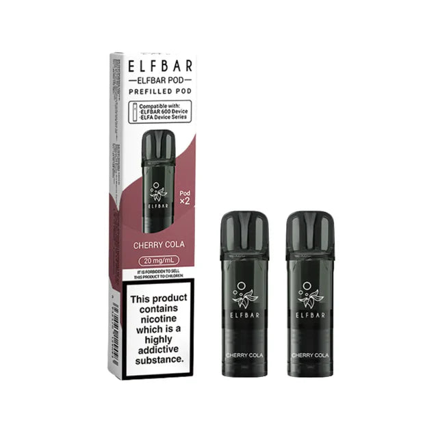 Elf Bar 600 Prefilled Pods 2Pcs
