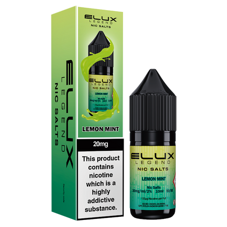 Lemon Mint By Elux Legend 10ml Salts