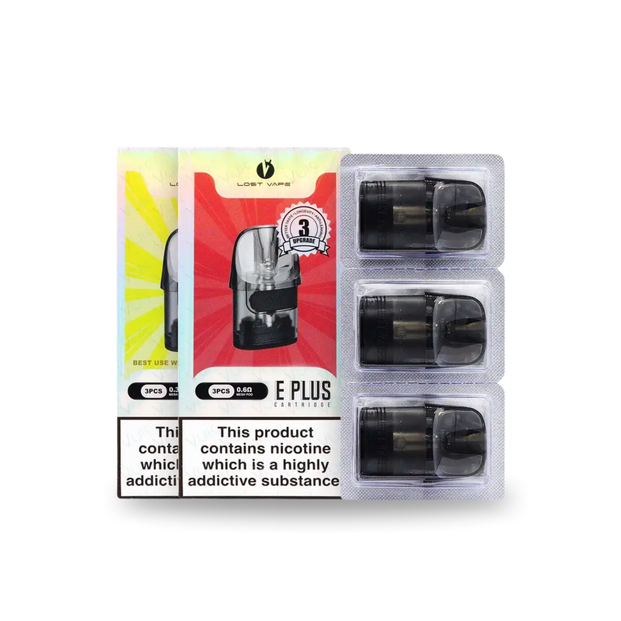 E-Plus Replacement Pod Cartridge 2ml/3ml XL  (Thelema)