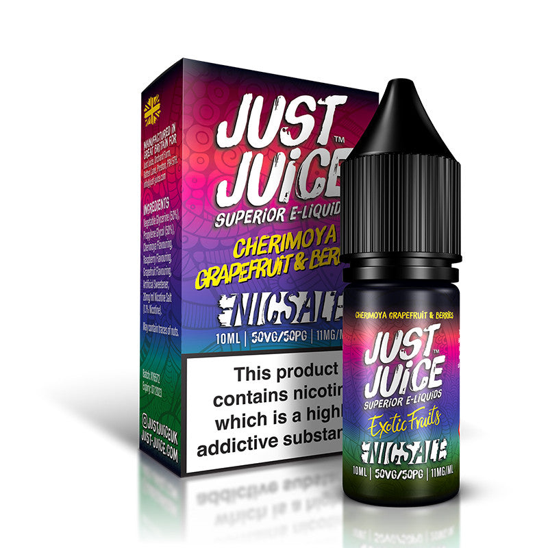 Cherimoya Grapefruit And Berries By Just Juice Salt 10ml