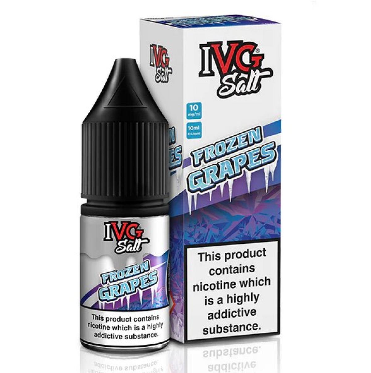 Frozen Grapes 10ml By IVG Salt