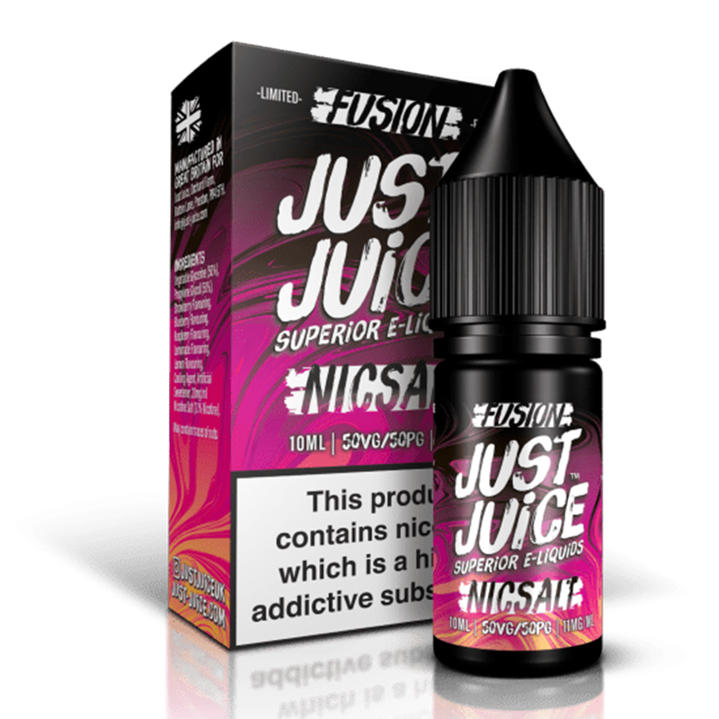 Berry Burst and Lemonade By Just Juice Fusion Salt 10ml