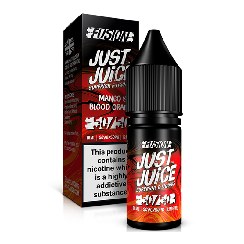 Mango And Blood Orange Ice 50/50 by Just Juice Fusion 10ml