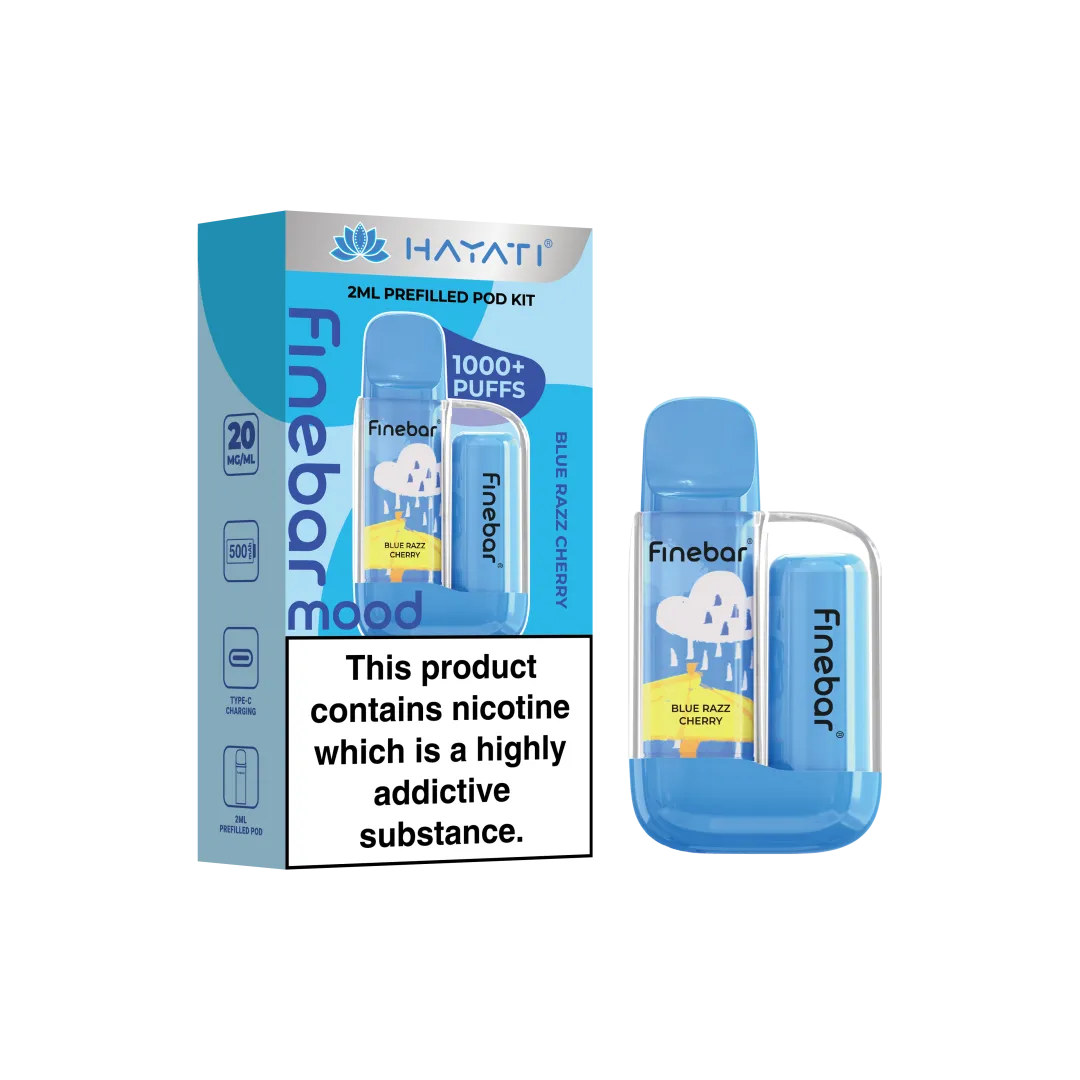 Hayati Finebar Mood 1000 Puffs Pod Vape Kit