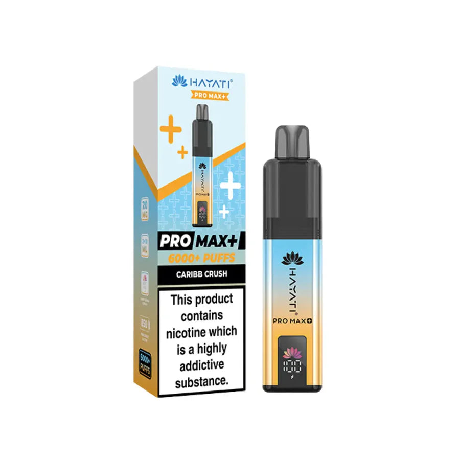 Hayati Pro Max Plus 6000 Prefilled Vape Kit