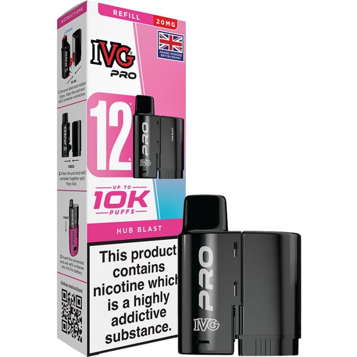 IVG Pro 10K Prefilled 12ml Replacement Pod