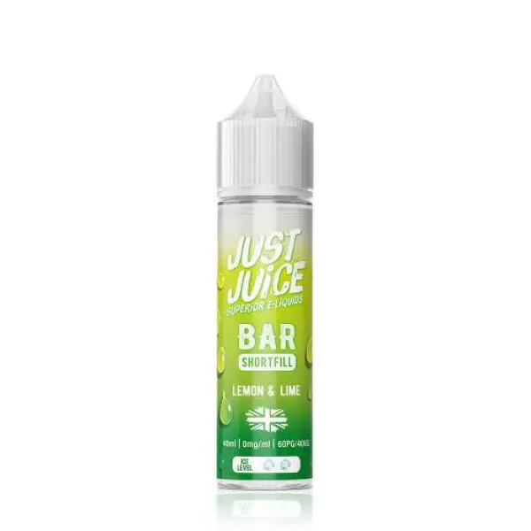 Lemon and Lime By Just Juice Bar 40ml Shortfill