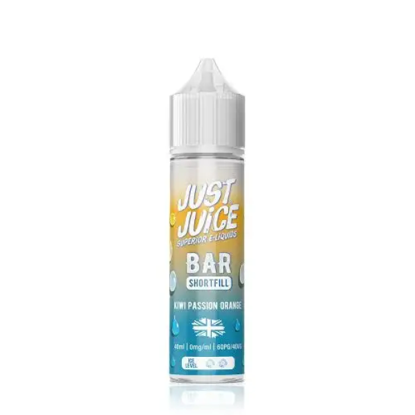 Kiwi Passion Orange By Just Juice Bar 40ml Shortfill