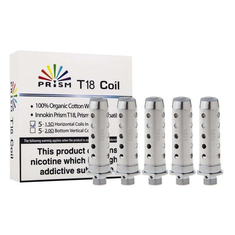T18 Replacement Coils 1.5 Ohms PRISM (5Pcs)