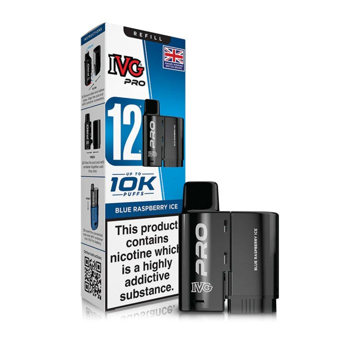 IVG 12 Pro Refill Pods 10K Puffs