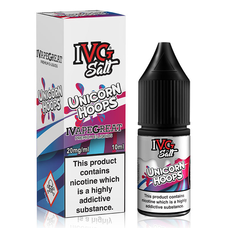 Unicorn Hoops By IVG Salt 10ml