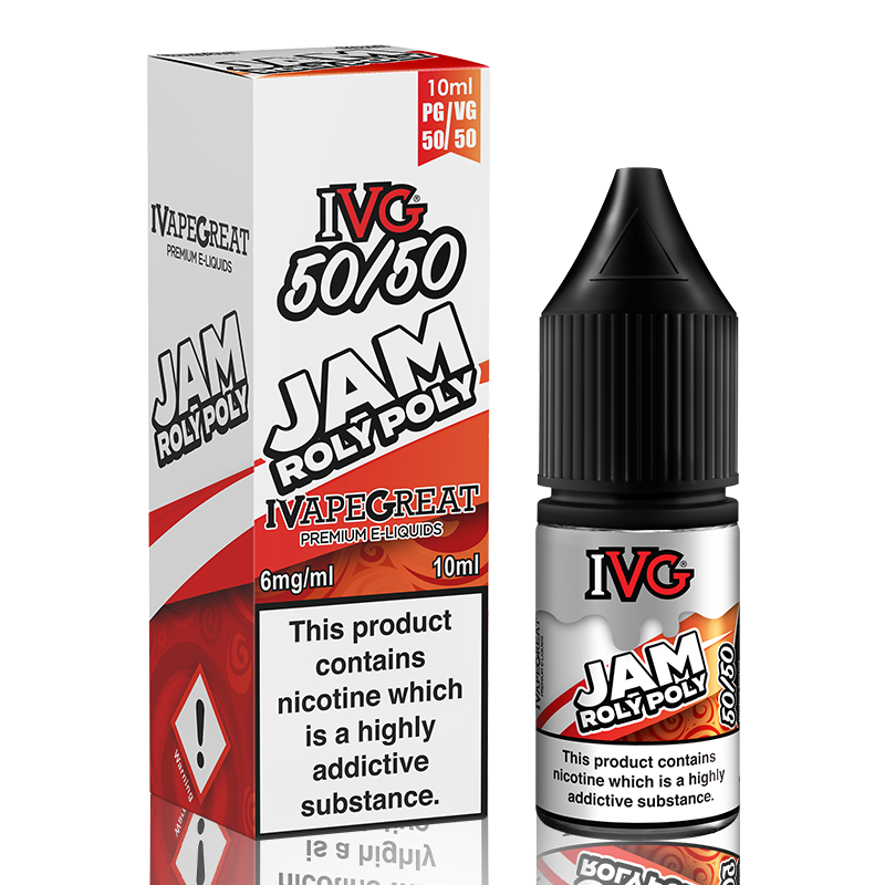 Jam Roly Poly 50/50 By IVG 10ml