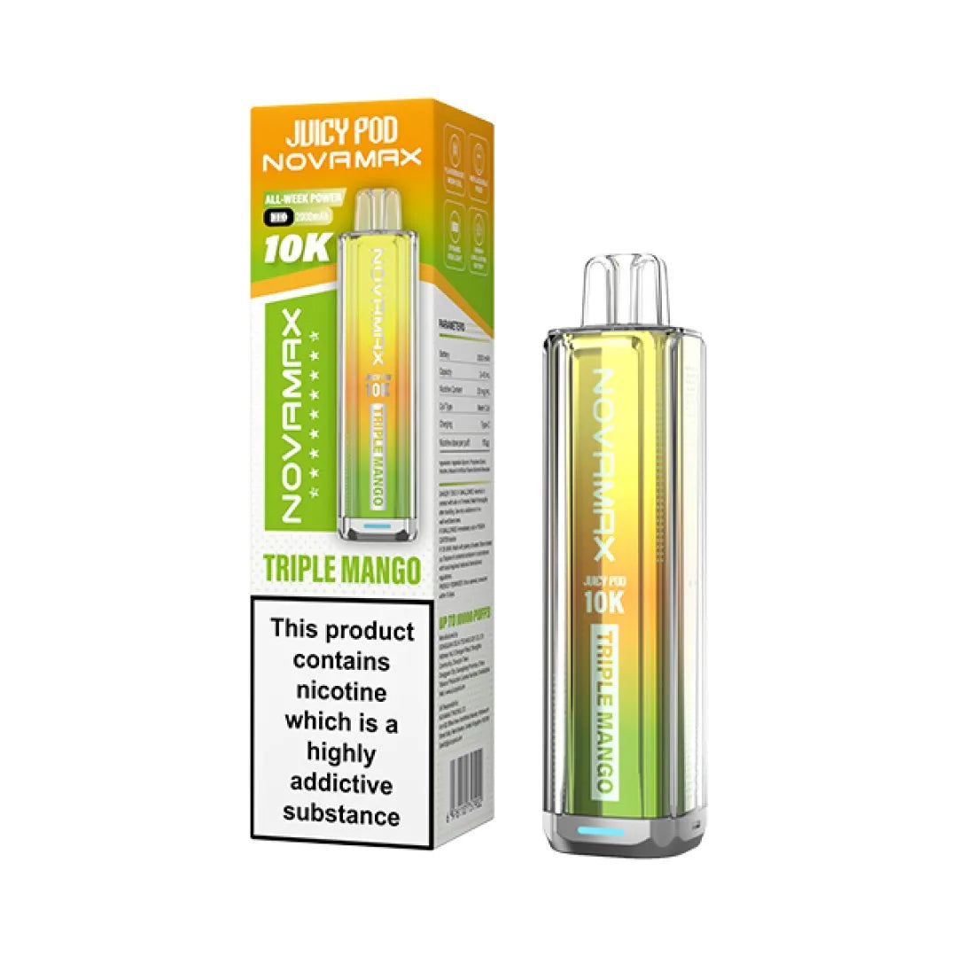 JUICY POD NOVAMAX 10K