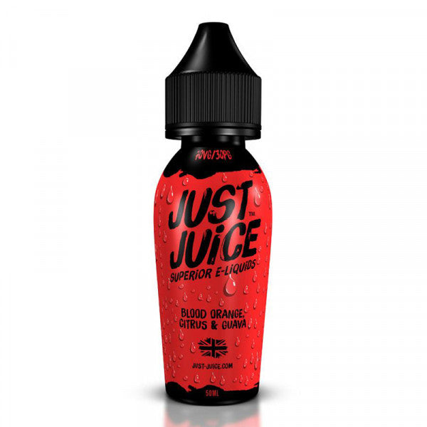 Blood Orange Citrus And Guava By Just Juice 50ml Shortfill