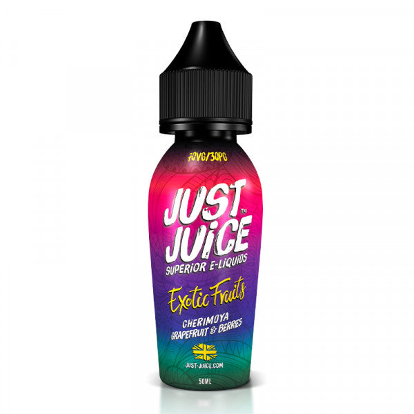 Cherimoya Grapefruit And Berries By Just Juice Exotic Range 50ml Shortfill