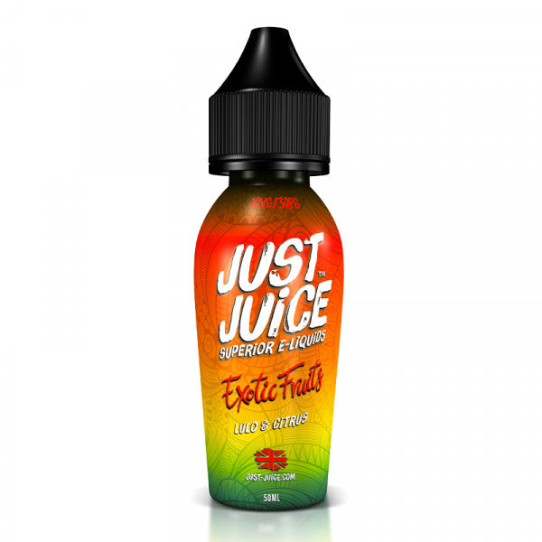 Lulo And Lime By Just Juice Exotic Range 50ml Shortfill