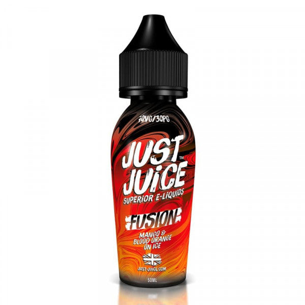 Mango And Blood Orange On Ice By Just Juice Fusion 50ml Shortfill