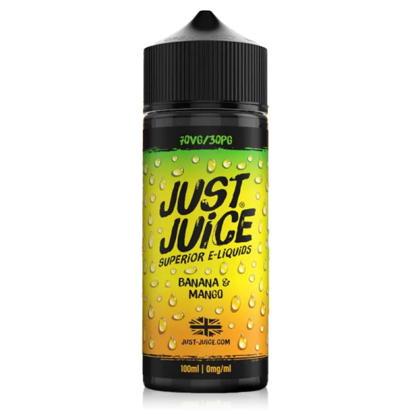 Banana Mango By Just Juice Iconic Range 100ml Shortfill