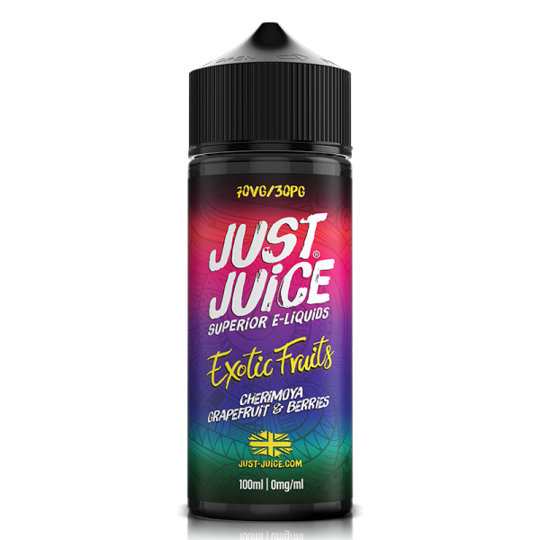 Cherimoya Grapefruit Berries By Just Juice Exotic 100ml Shortfill