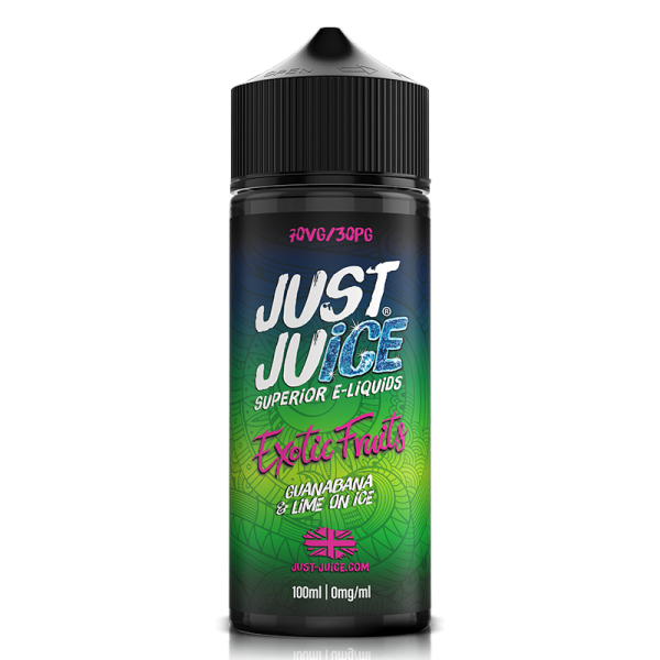 Guanabana And Lime Ice By Just Juice Exotic 100ml Shortfill