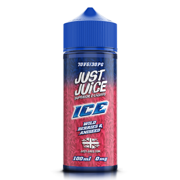 Wild Berries Aniseed Ice By Just Juice Ice 100ml Shortfill
