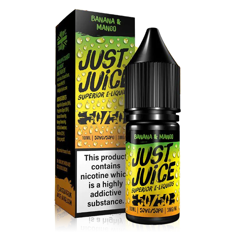Banana Mango 50/50 By Just Juice 10ml