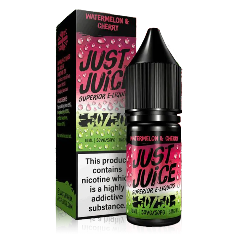 Watermelon Cherry 50/50 By Just Juice 10ml
